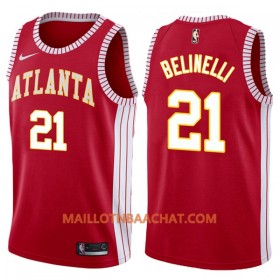 Maillot NBA Atlanta Hawks Marco Belinelli 21 Nike Classic Edition Swingman - Homme
